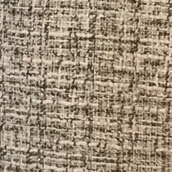 Beautiful Calvin Klein black, gray, black & white lined tweed midi skirt (12) - Picture 15 of 15